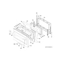 GE CGS995SEL1SS lower door diagram