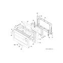 GE CGS995SEL2SS lower door diagram