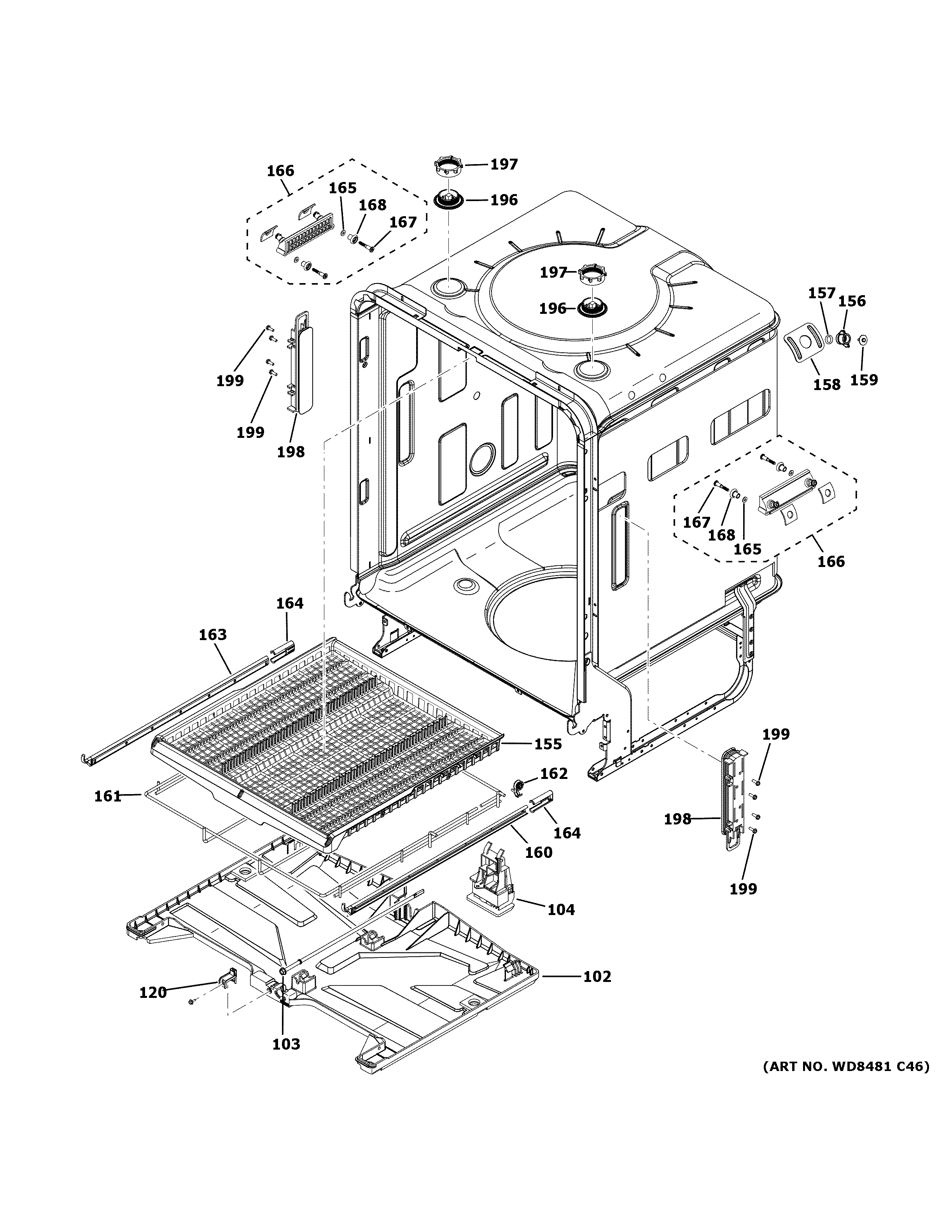 GE ZDT925SSN5SS body parts (2) diagram