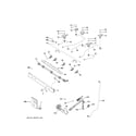 GE JGBS66DEK4BB gas & burner parts diagram