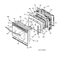 GE JTP18WW1WW door diagram