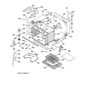 GE ZET737WV1WW body parts diagram