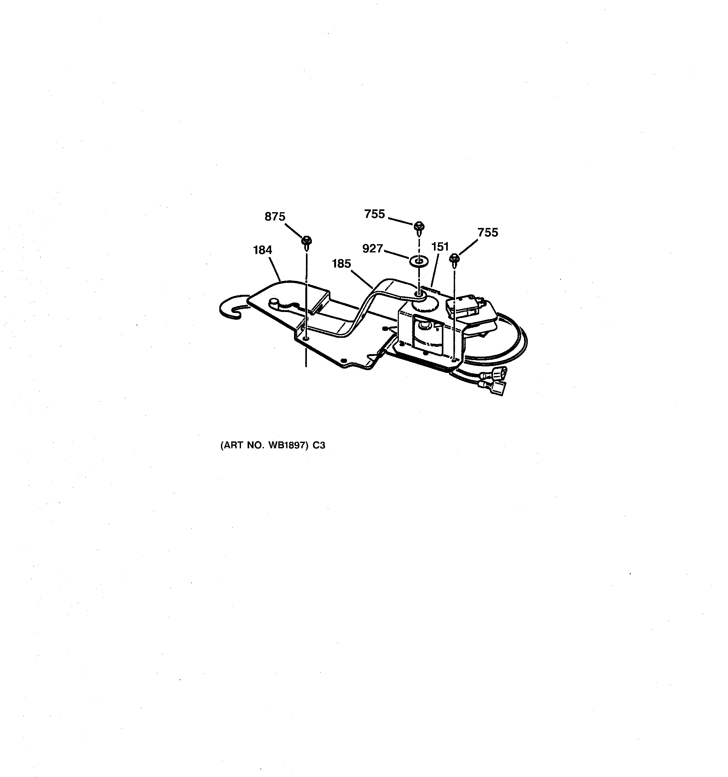 GE ZET737WV1WW lock diagram