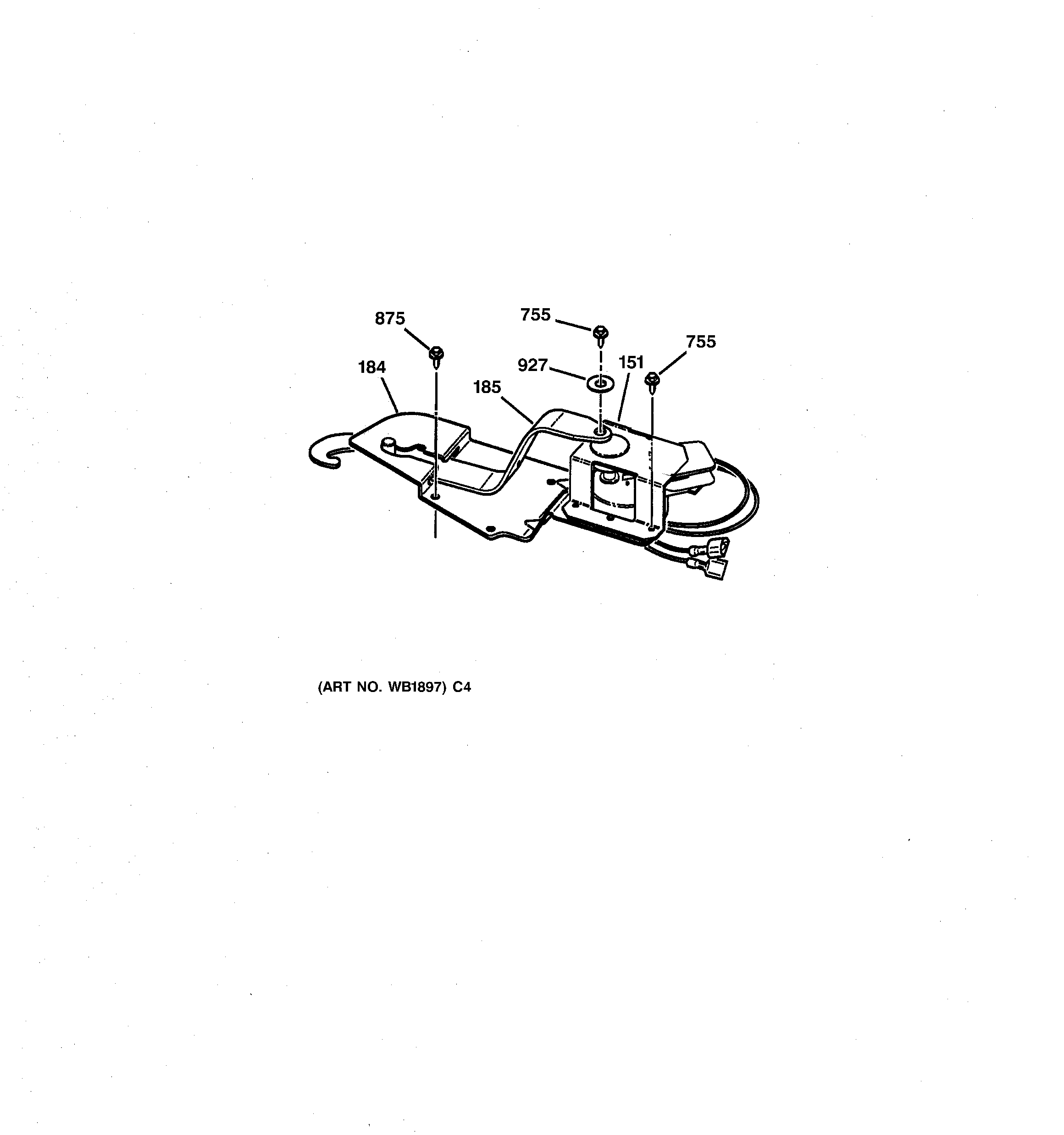 GE ZET757WV1WW lock diagram