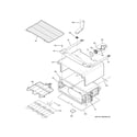 GE JCB865SJ4SS upper oven diagram