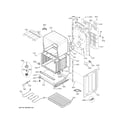 GE JCB865SJ4SS lower oven diagram