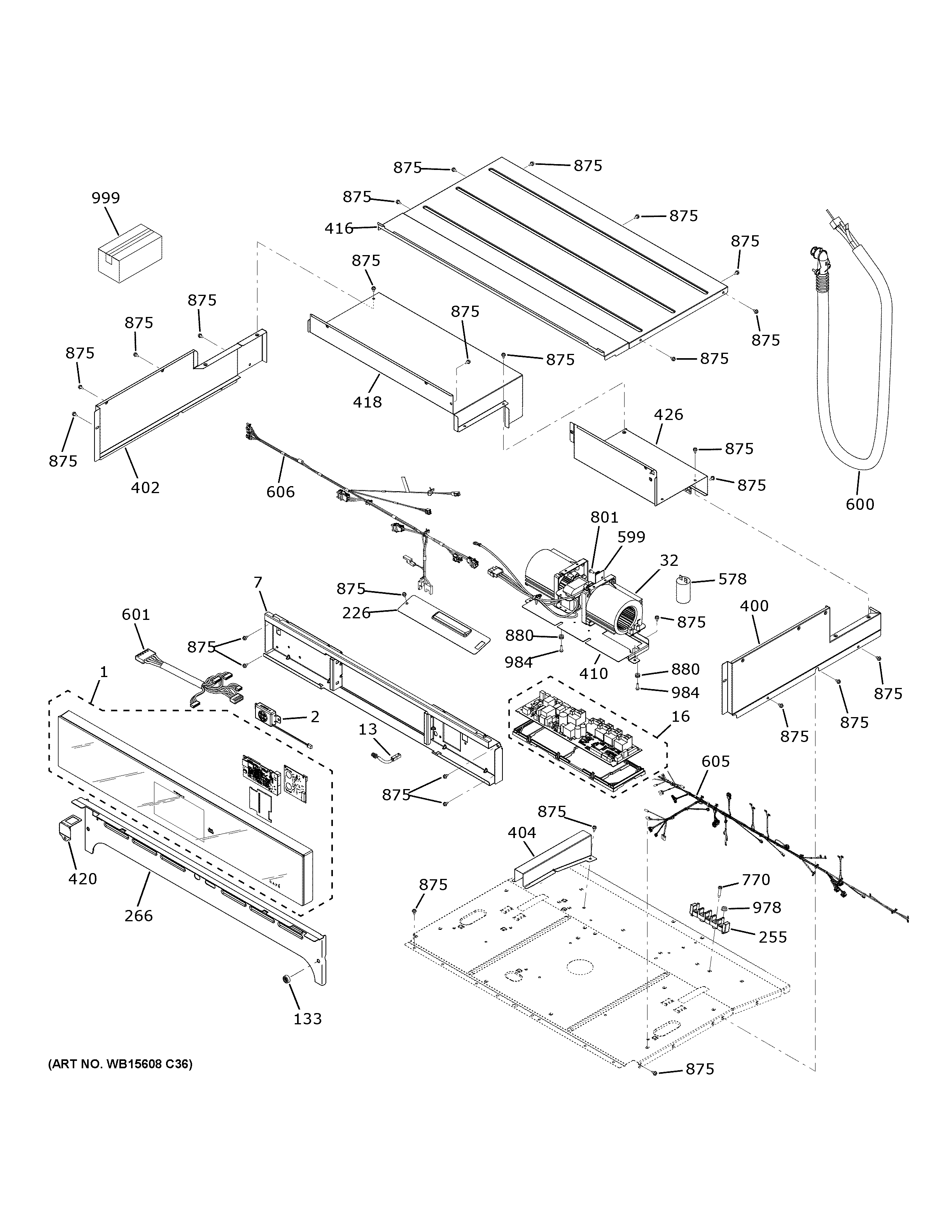 GE CTS70DM2N1S5 control panel diagram