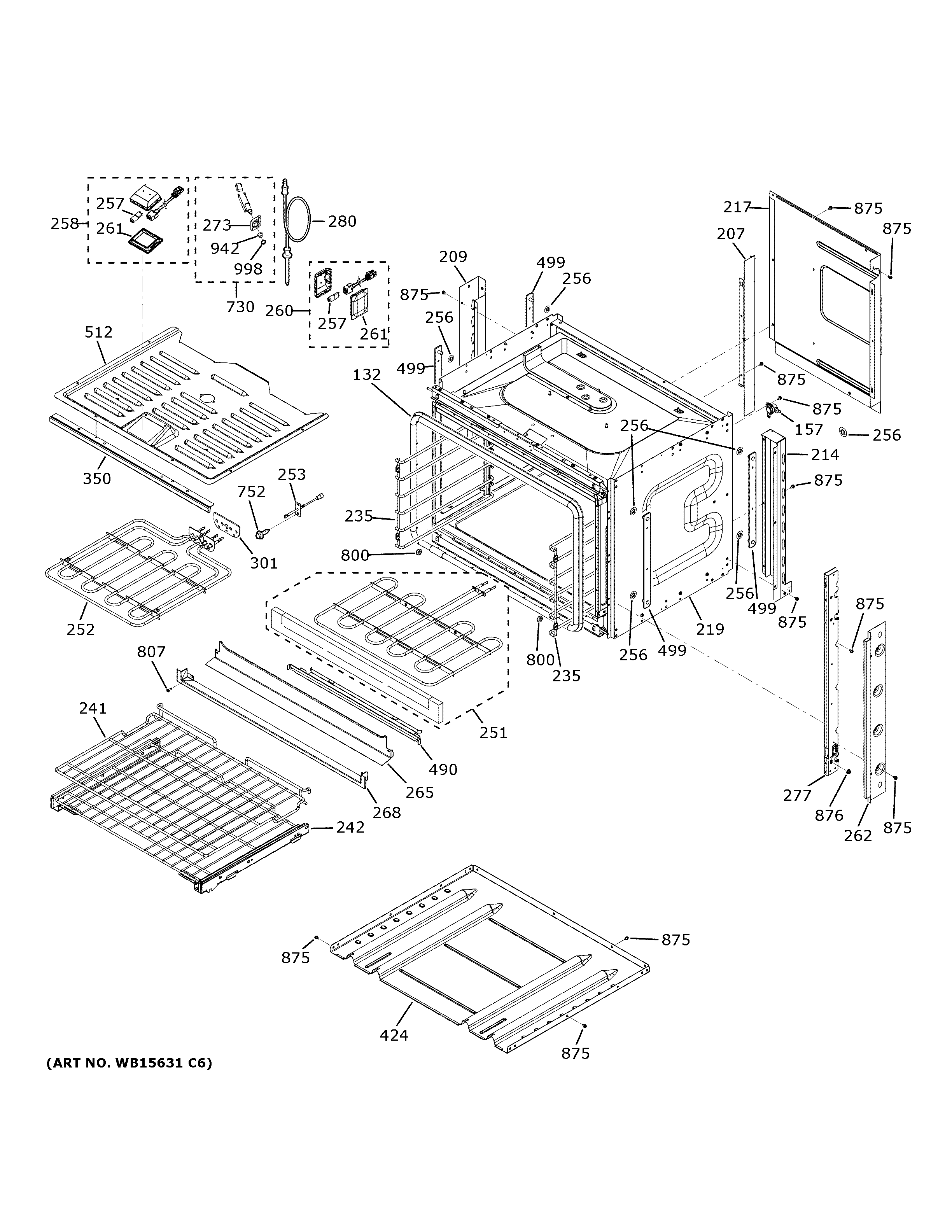 GE ZTS90DPSN1SS body parts diagram