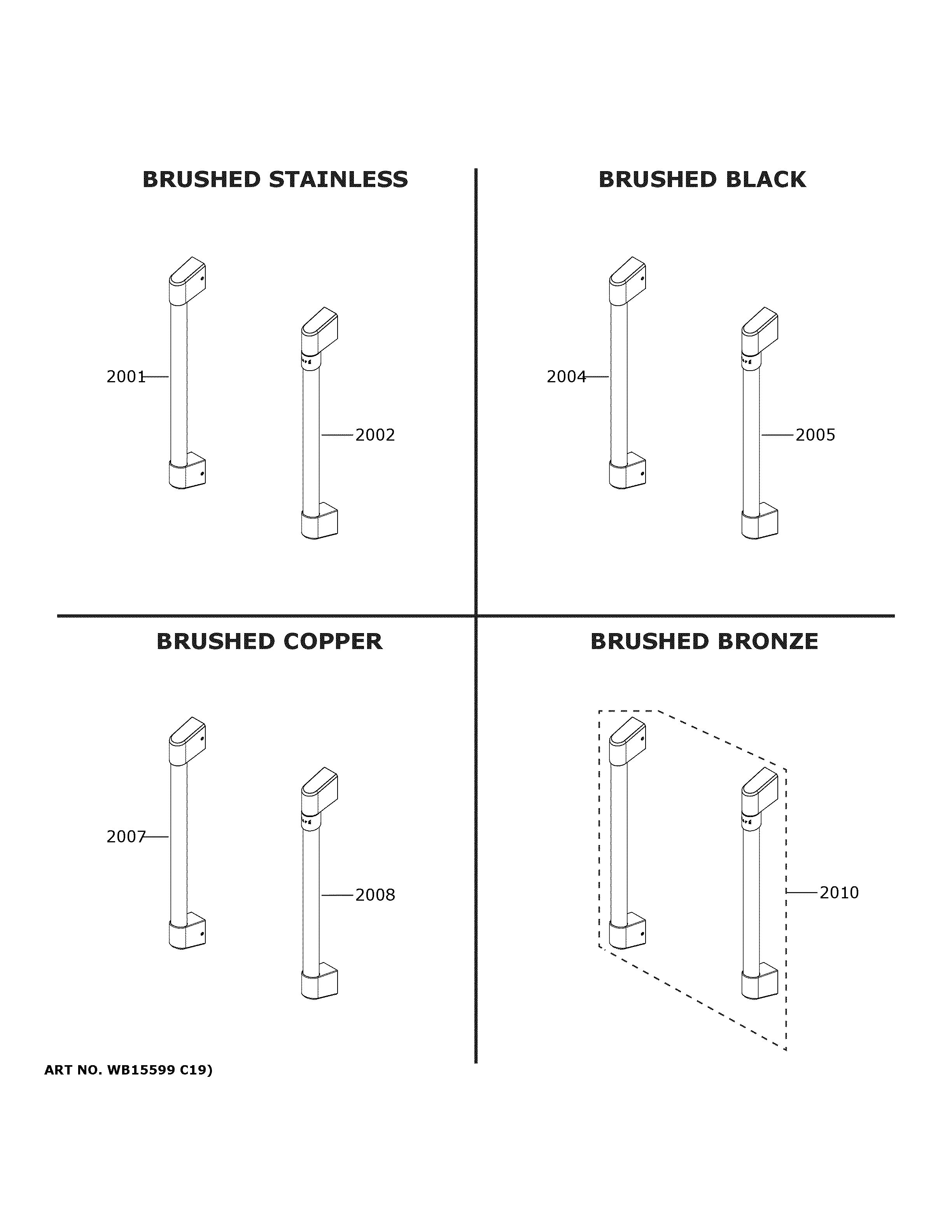 GE CTS90FP3N1D1 cafe customization diagram