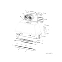 GE ZVW1480SP1SS range hood diagram