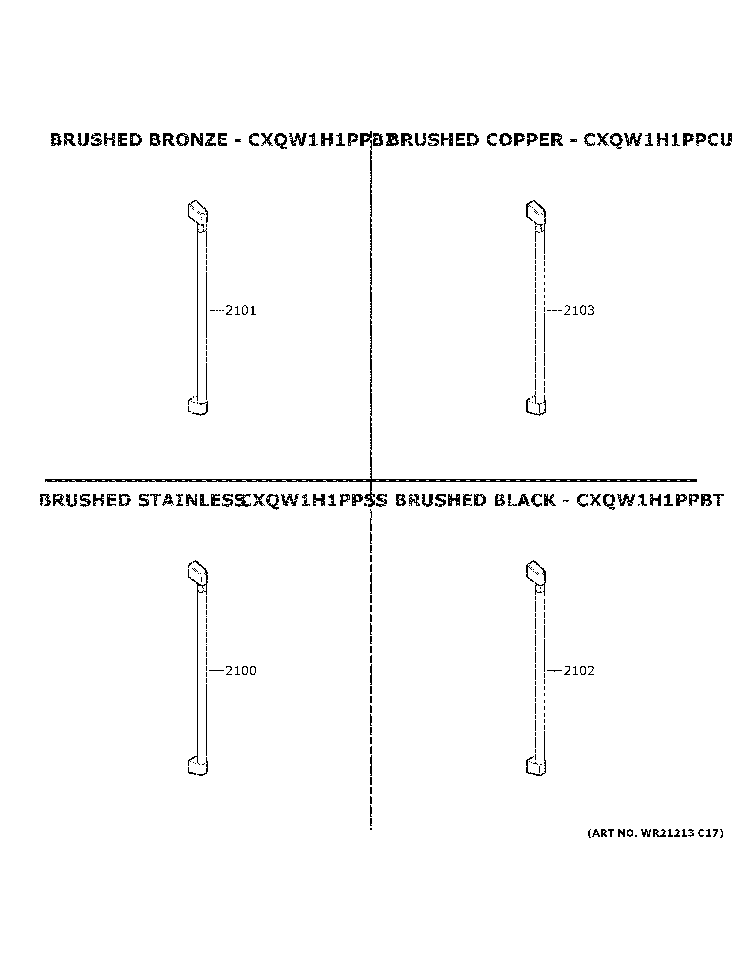 GE CCP06BP4PBW2 cafe customization diagram