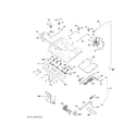 GE PGB920DEF3BB gas & burner parts diagram
