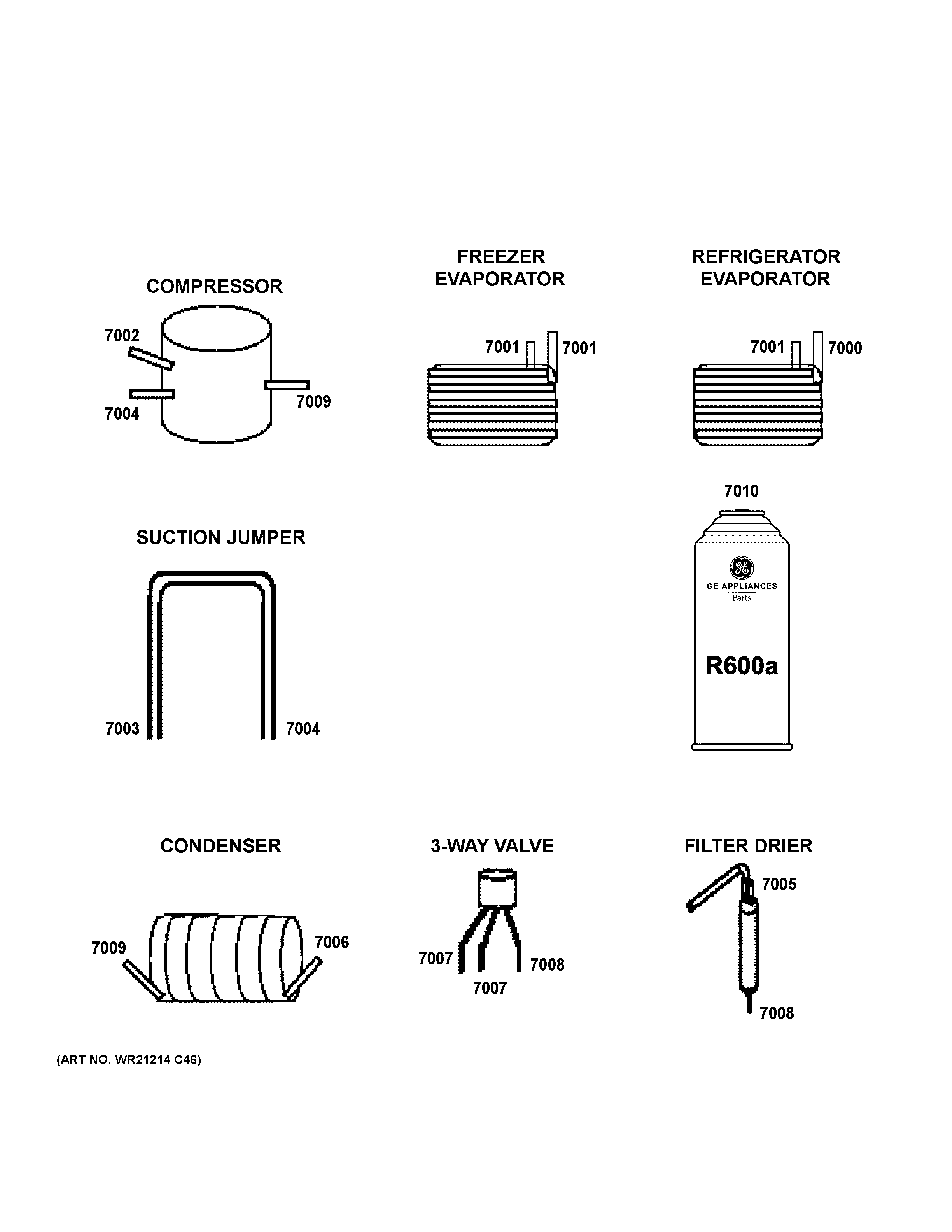 GE PYD22KYNIFS lokring connectors diagram