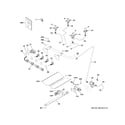 GE JGAS640RM2SS gas & burner parts diagram