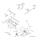 GE JGBS10DEM3BB gas & burner parts diagram