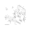 GE JB735DP1BB control panel diagram
