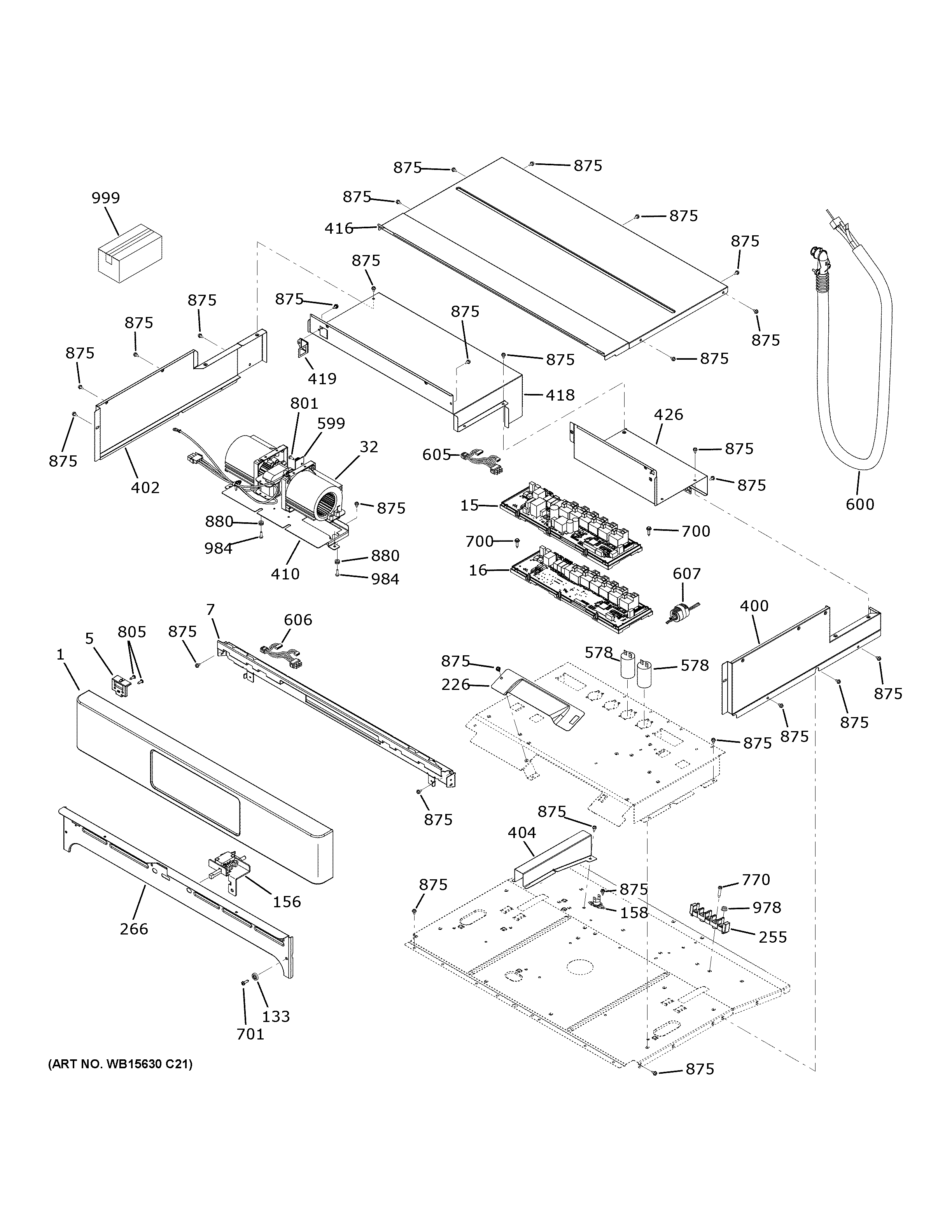 GE CTD90FP2N1S1 control panel diagram