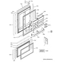 GE ZIC360NHARH doors diagram