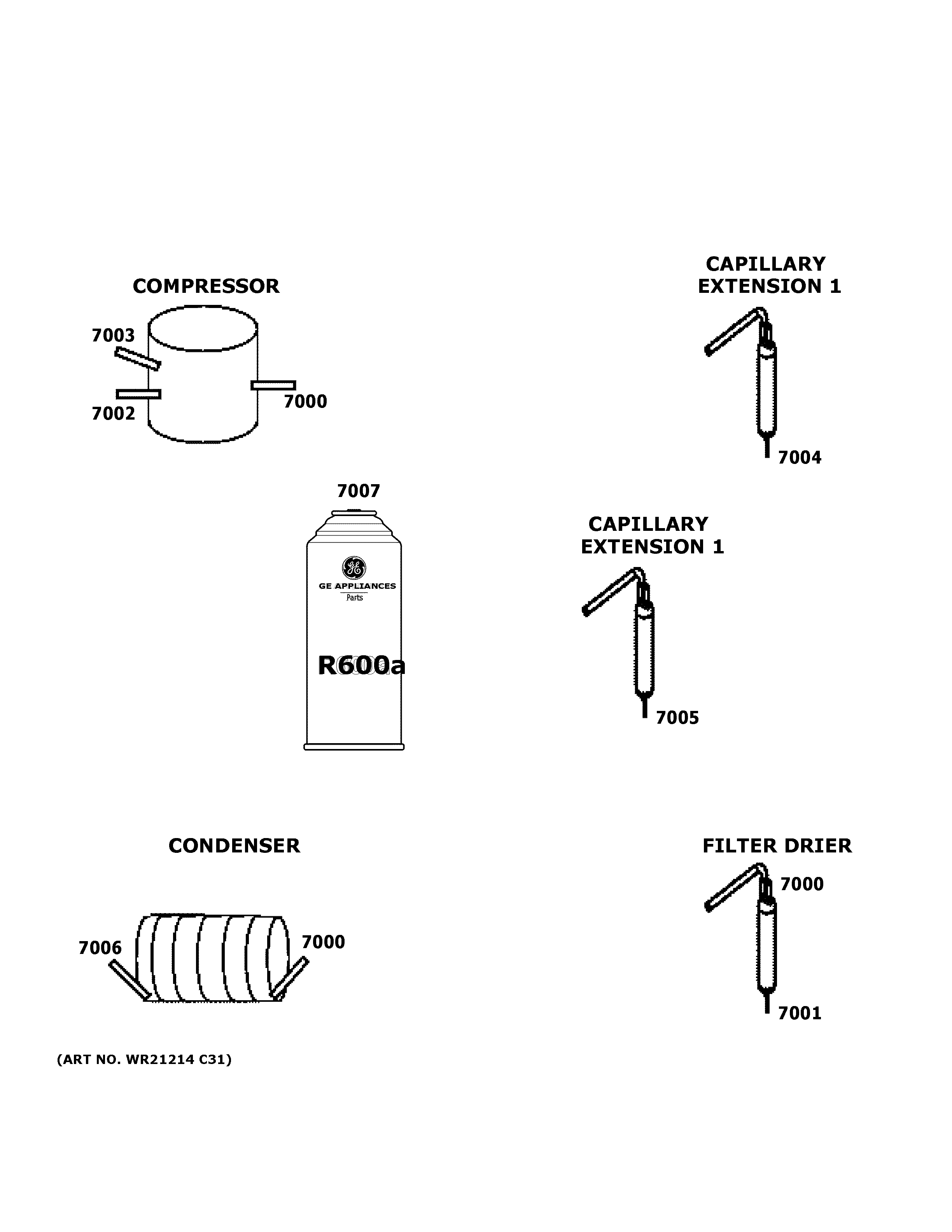 GE PVS06BSPCSS lokring connectors diagram
