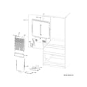 GE CVE28DM5NS5 refrigerator section diagram