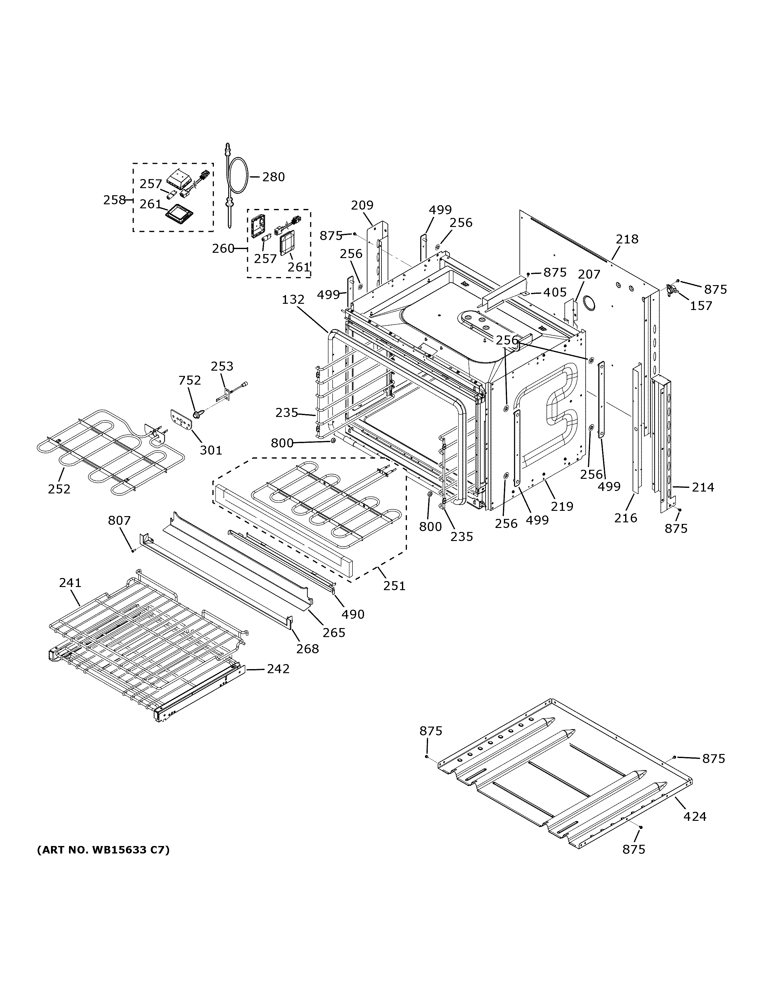 GE ZKD90DPSN1SS lower oven diagram