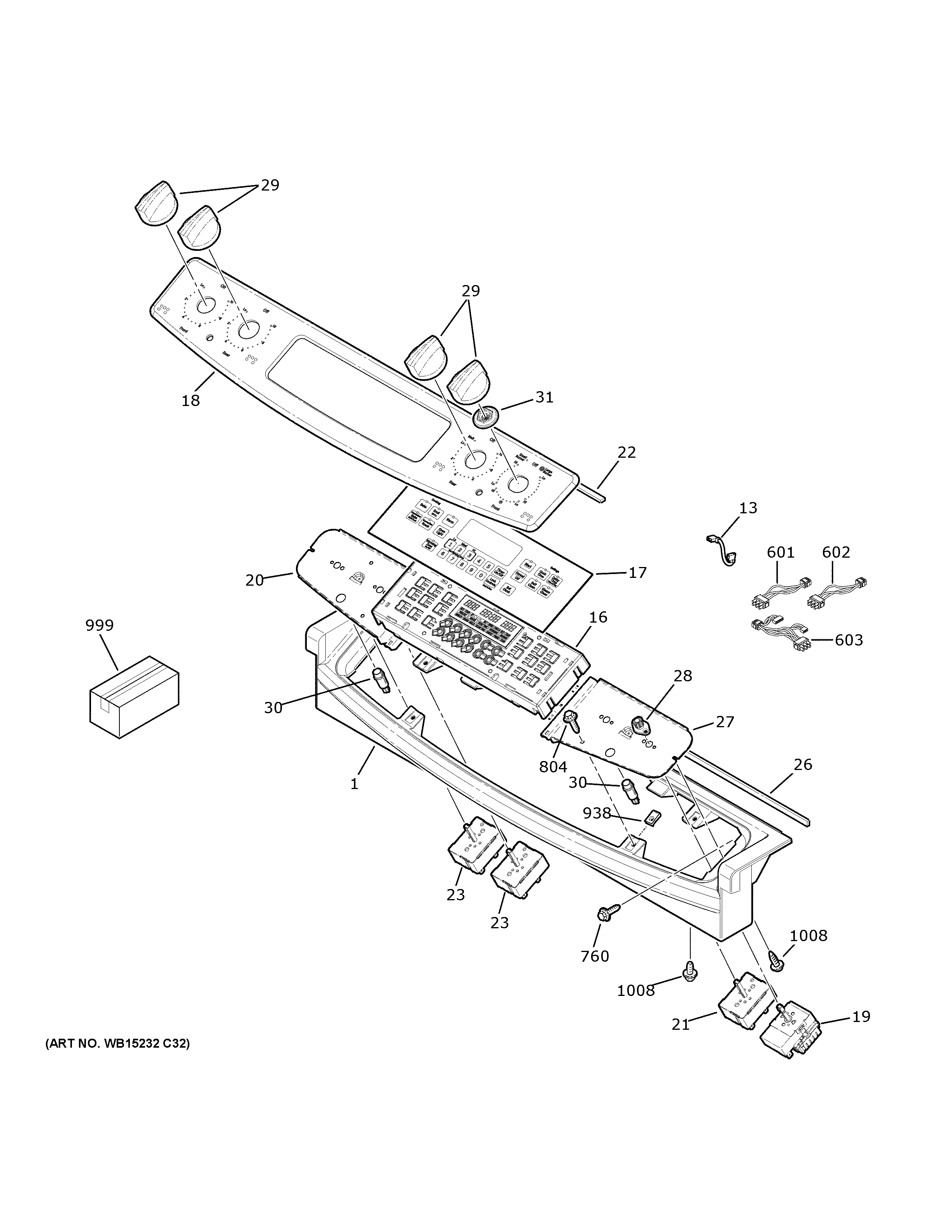 GE JD630ST1SS control panel diagram
