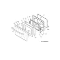 GE JD630ST1SS door diagram