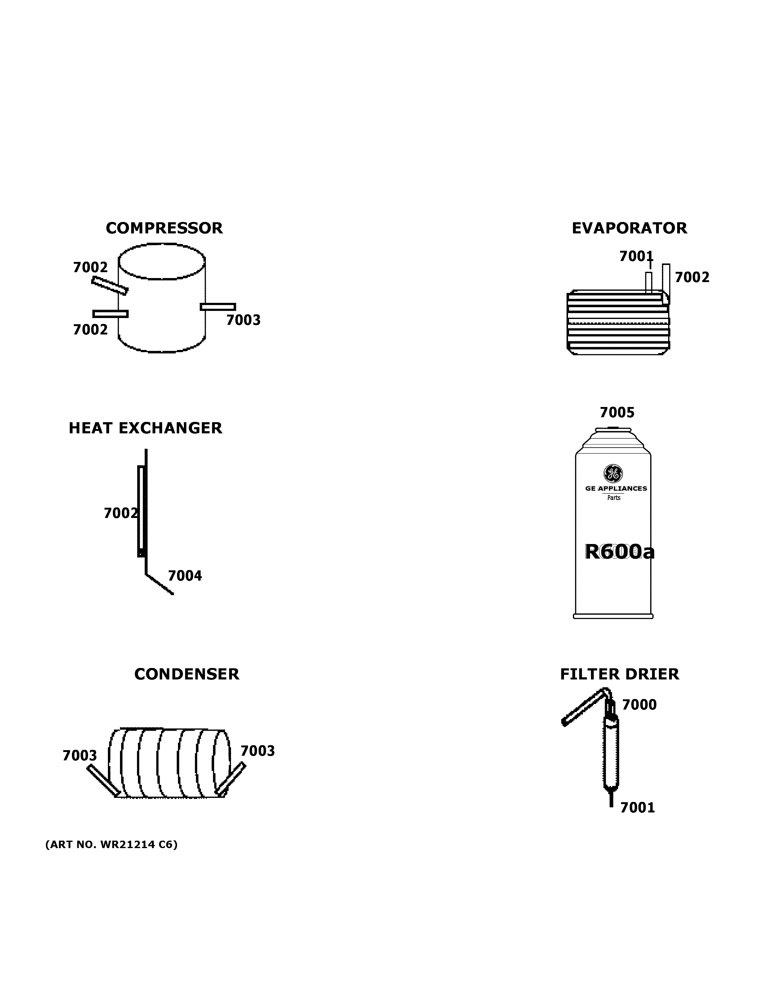 GE GCE06GSHDSB lokring connectors diagram