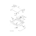 GE GTW220ACK5WW top panel & lid diagram