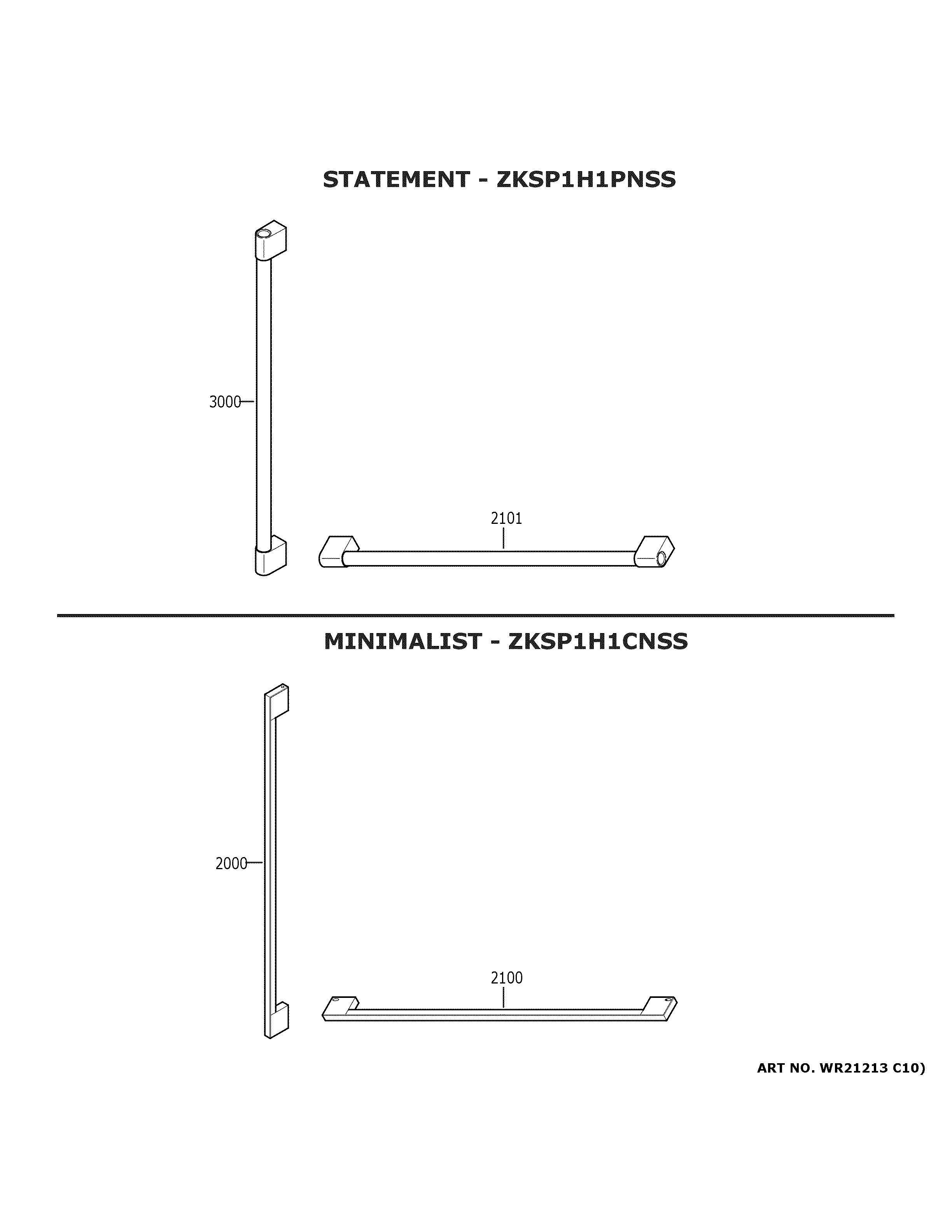 GE ZICS360NNBRH monogram customization diagram