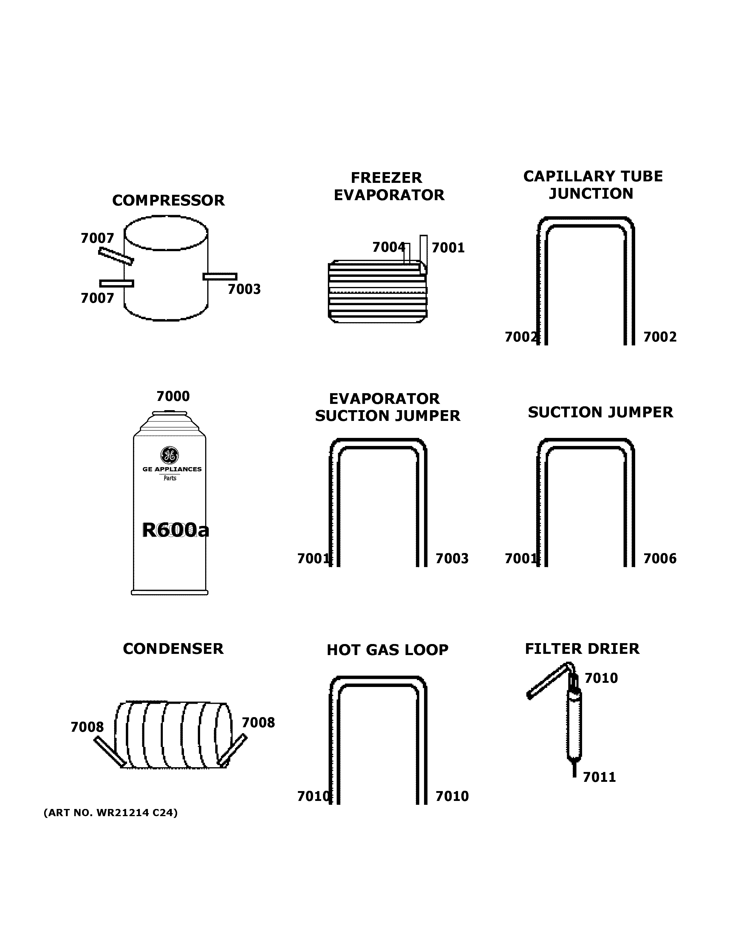 GE ZISS360DNGSS lokring connectors diagram
