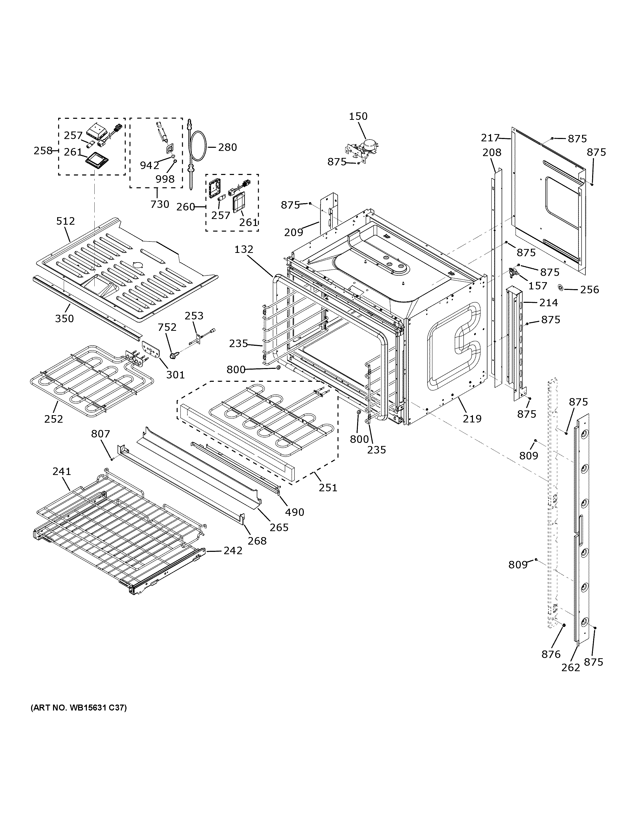 GE ZTD90DPSN2SS upper oven diagram