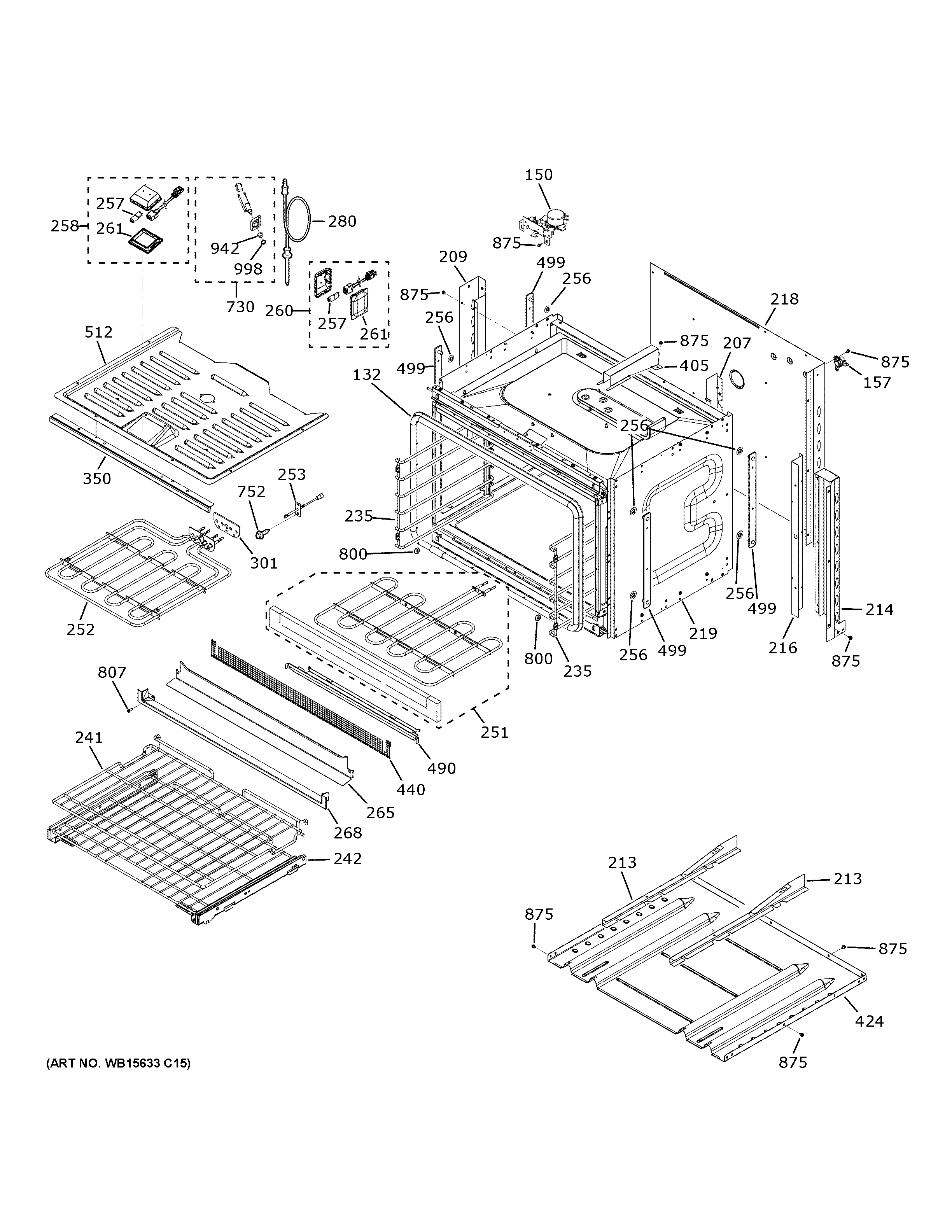 GE ZTD90DPSN2SS lower oven diagram