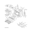 GE ZTD90DPSN2SS lower oven diagram