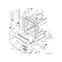 GE DDT700SGN8WW body parts (1) diagram
