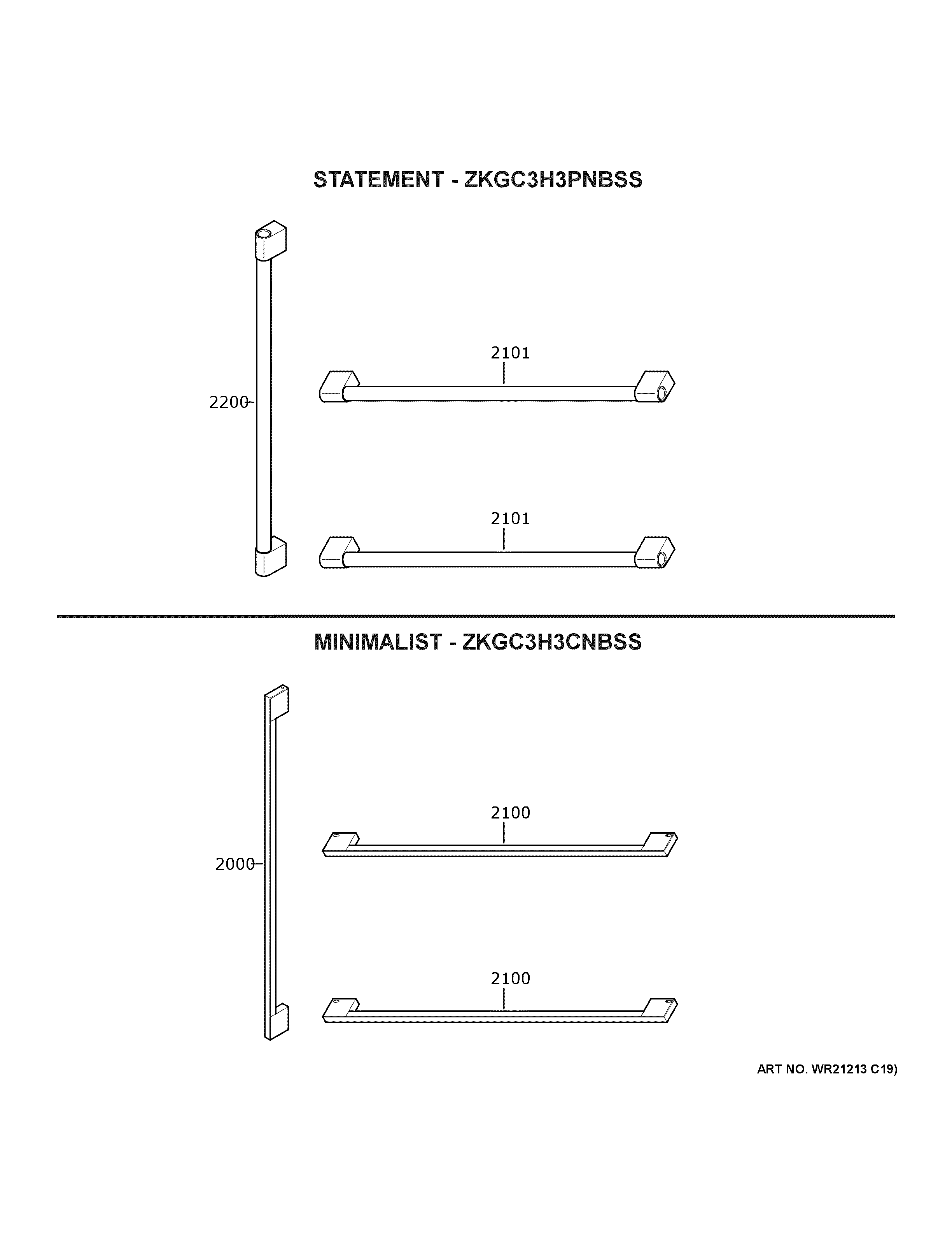 GE ZIC30GNNCII monogram customization diagram