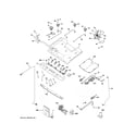 GE PGB940SEF2SS gas & burner parts diagram