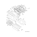 GE PGB940SEF2SS door & drawer parts diagram