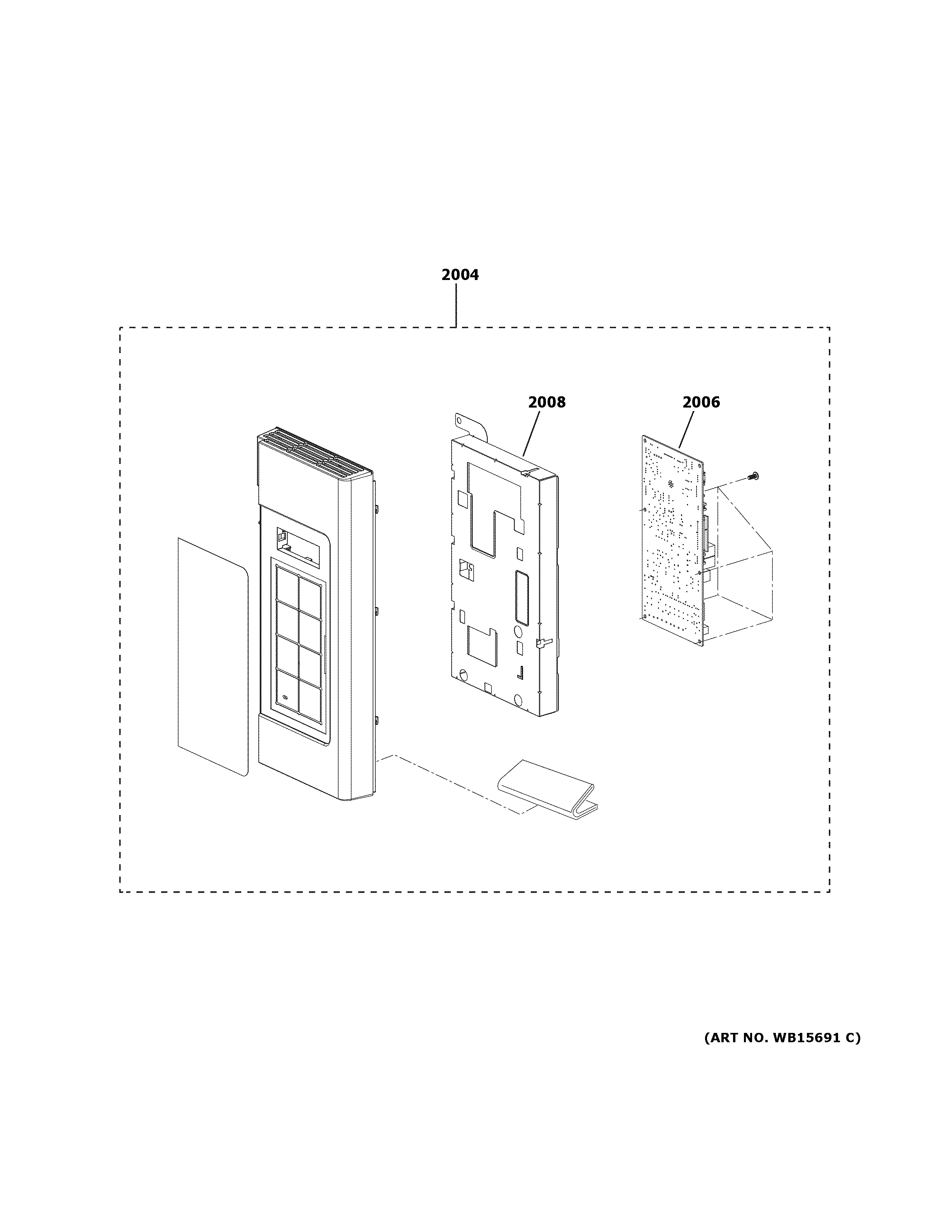 Hotpoint RVM5160DH8BB control parts diagram