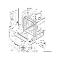 GE GDT665SGN3WW body parts (1) diagram