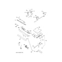 GE JGB635REK5SS gas & burner parts diagram