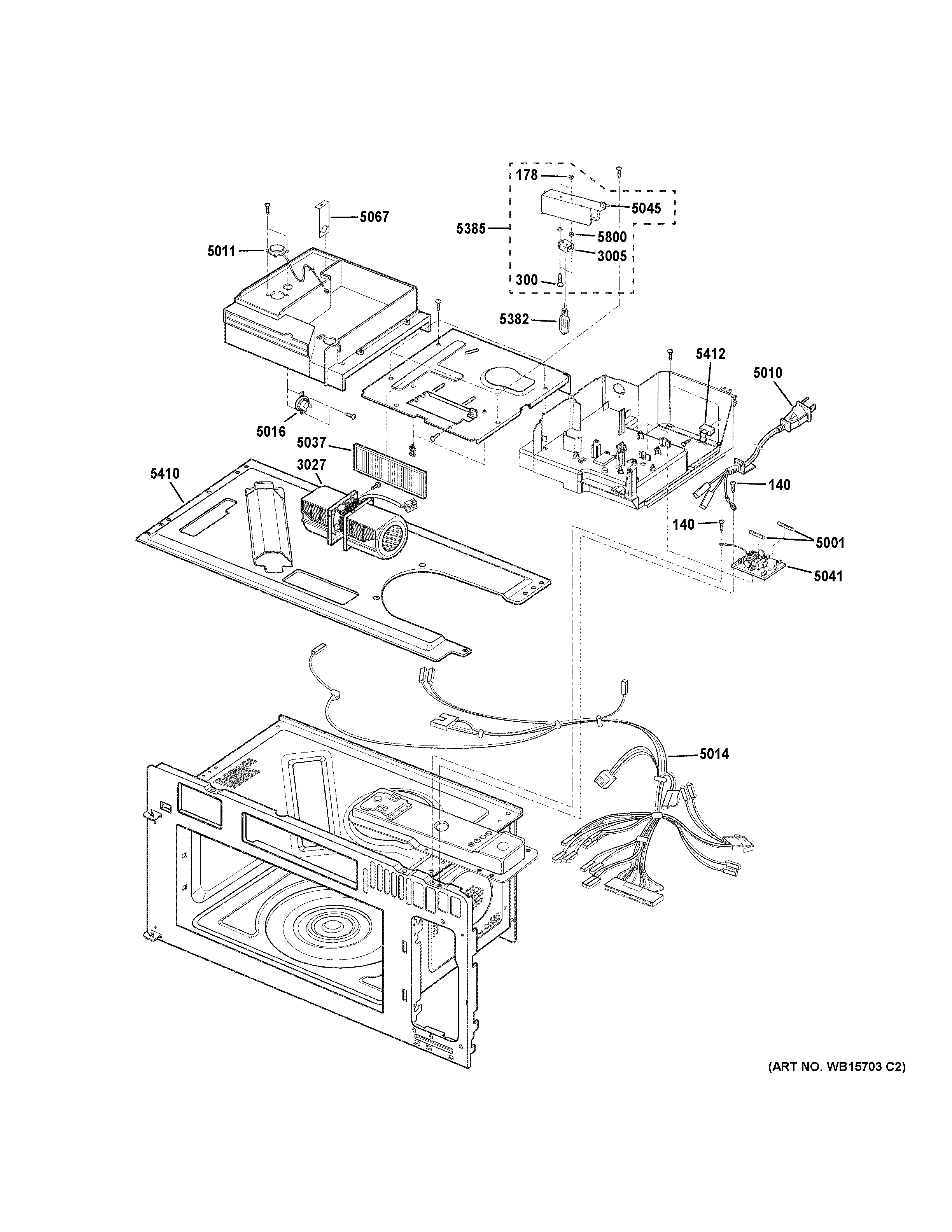 GE PVM9179ER1ES interior parts (2) diagram