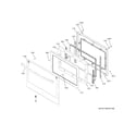 GE JTS3000DN2WW door diagram