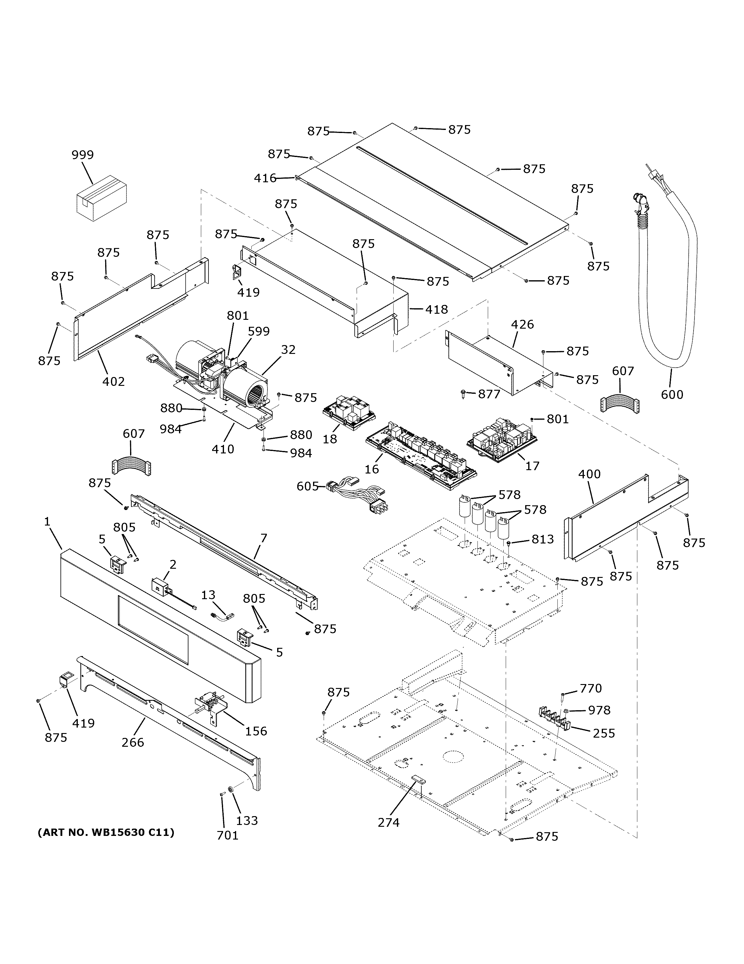 GE ZTSX1FPSN2SS control panel diagram