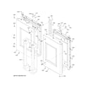 GE ZTDX1FPSN2SS upper doors diagram