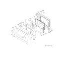 GE ZTD90DPSN2SS upper door diagram