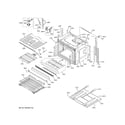 GE ZTD90DPSN2SS lower oven diagram