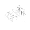 GE ZTDX1DPSN2SS lower door diagram
