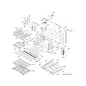 GE ZTDX1DPSN2SS lower oven diagram