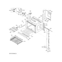GE JKD5000SN3SS upper oven diagram